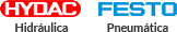 distribuição: hydac - festo